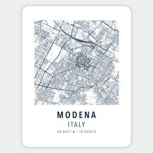 modena simple map Sticker